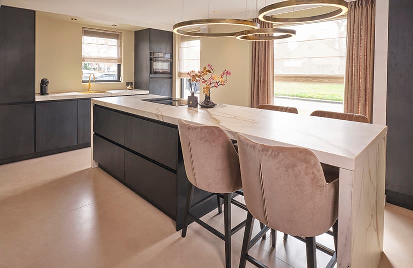 Kook zo comfortabel mogelijk