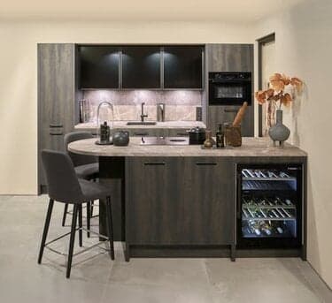 Keukens met schiereiland