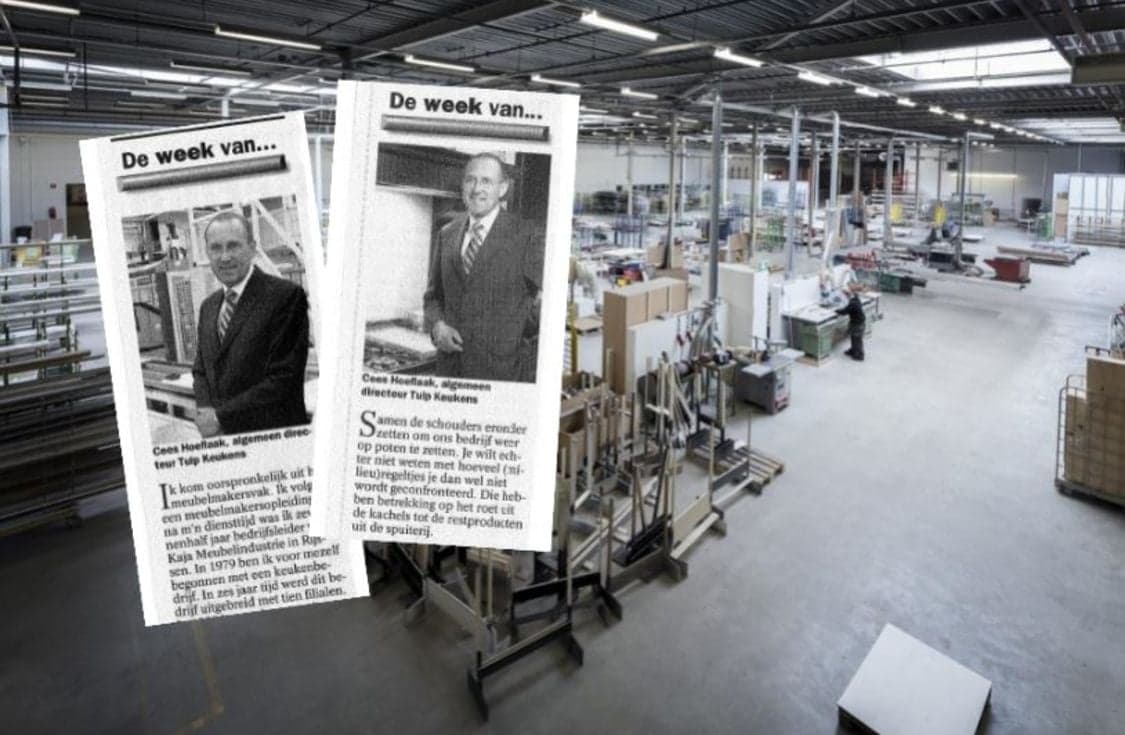 Een oude garage in Rijssen